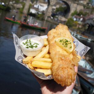 Millers @ The Marigold Present 'Fish Chips & Fizz' - Fish Option (Inc Boating)